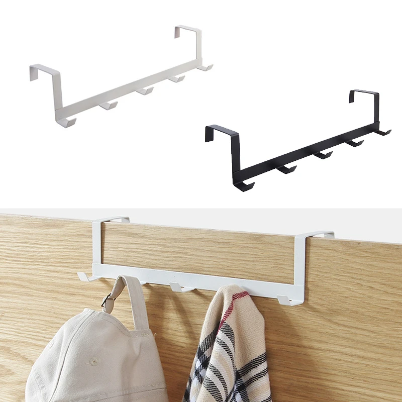 Commercial Kitchen Shed - Hooks Over The Door 5 Hooks