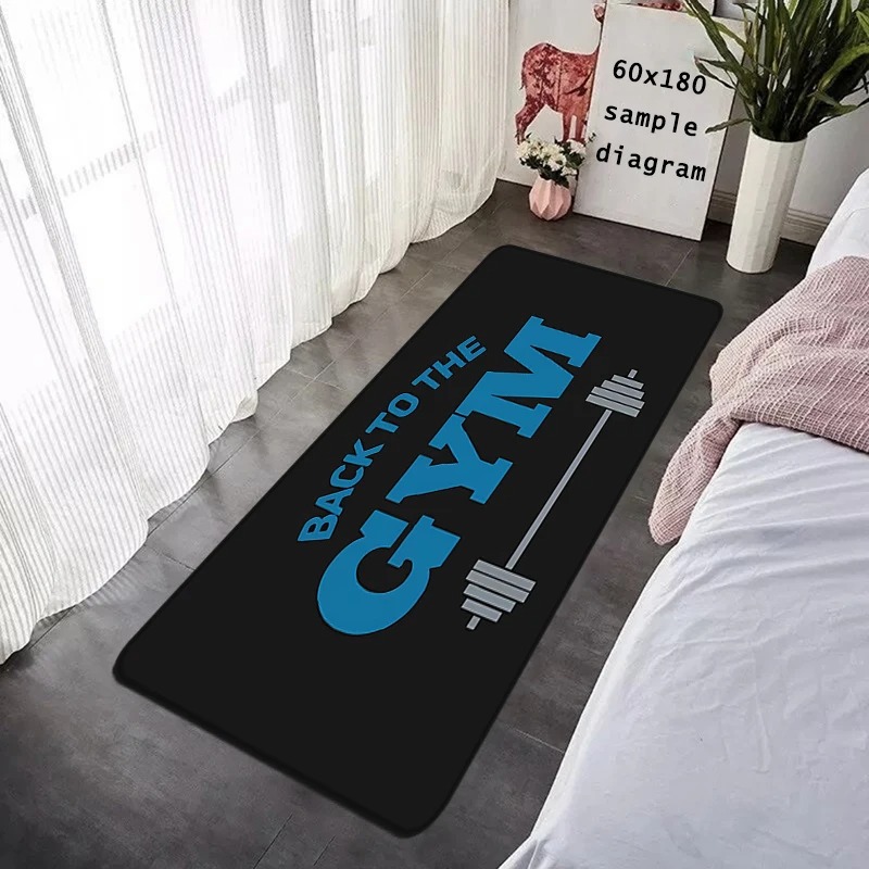 Commercial Kitchen Floor - GYM Exercise Floor Mat Time Non-slip