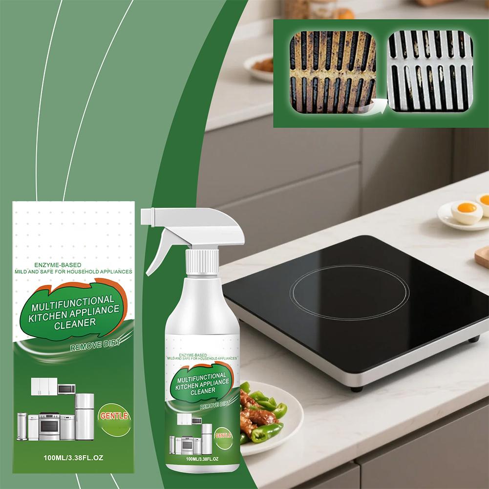 Commercial Kitchen Grease Cleaner - Kitchen Cleaner Oil Stain Cleaning Spray