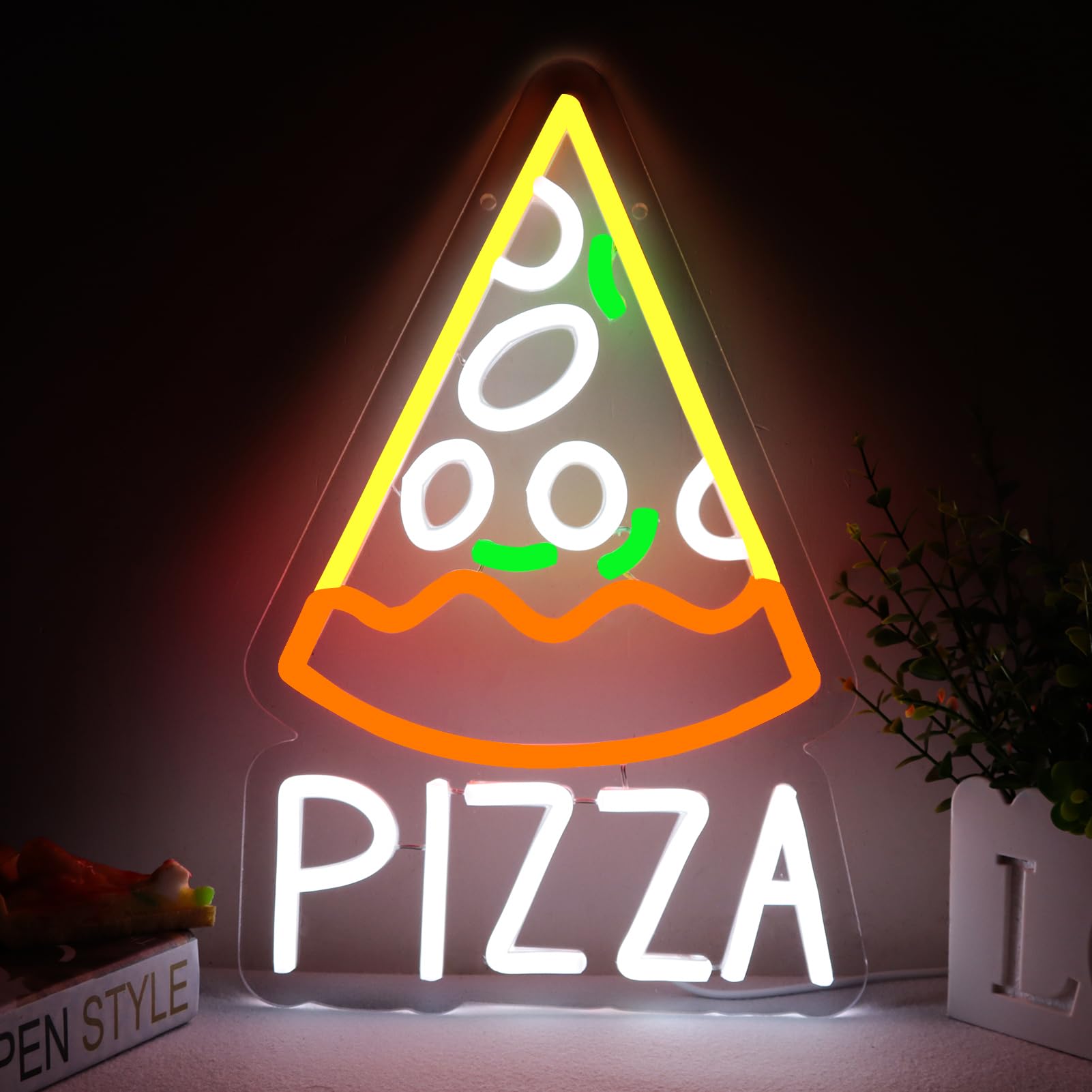 Commercial Kitchen Store - Pizza Neon Sign for Pizzeria Business