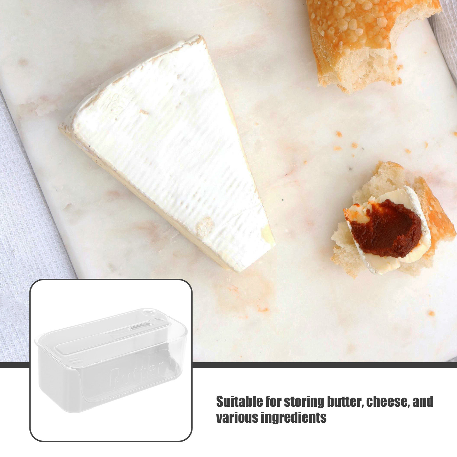 Butter Dish Lid Storage Box Re - Commercial Kitchen Designer avaliação e preço