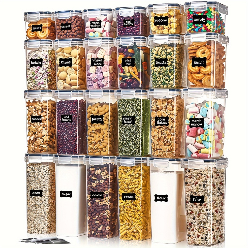 24Pcs Food Storage Containers  - Commercial Kitchen Shed avaliação e preço