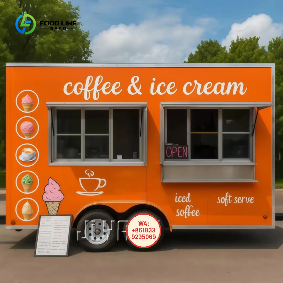 Mini Food Trailer Small Snack  - Commercial Kitchen Layouts avaliação e preço