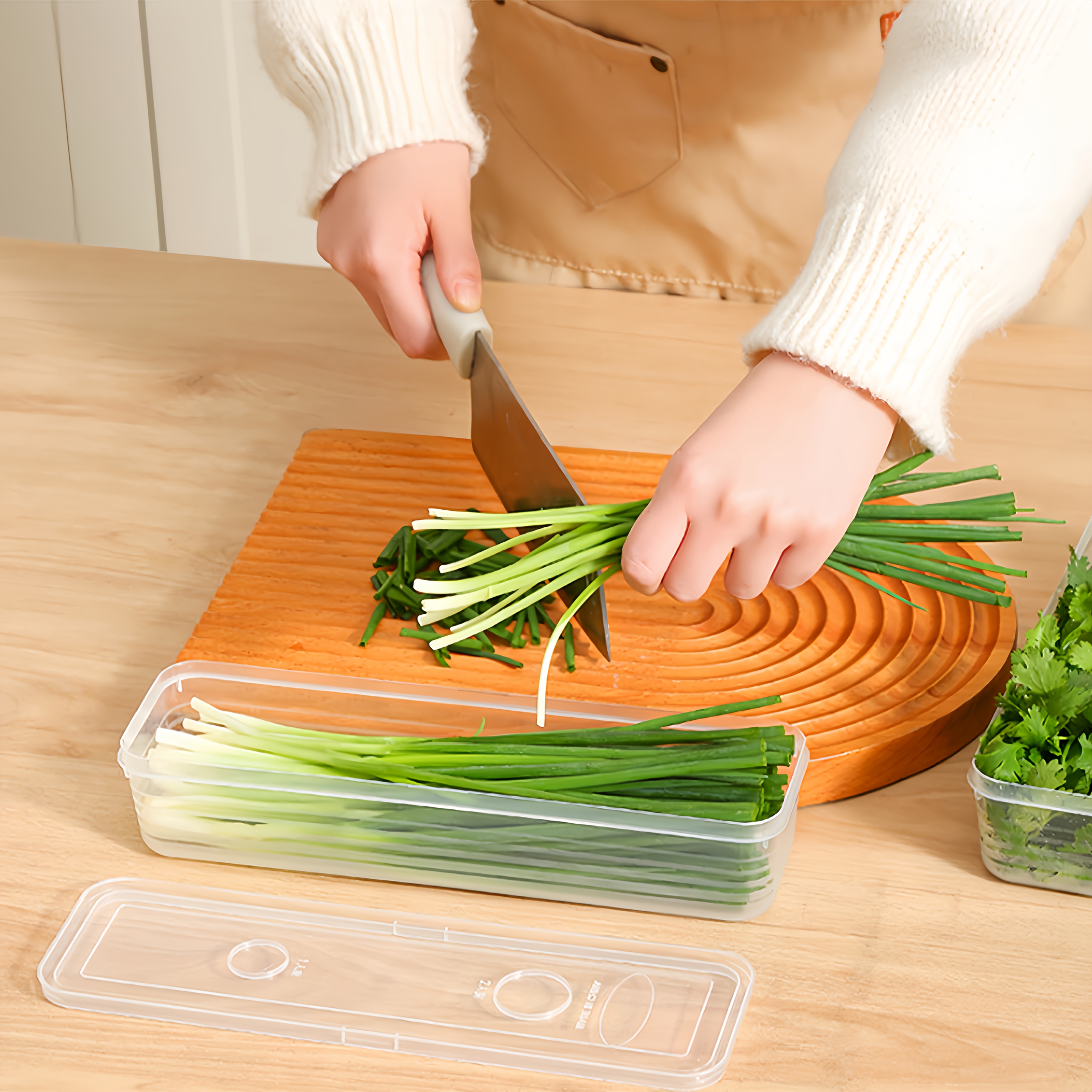 2/4/6pcs Food Vegetable Storag - Commercial Kitchen Shed avaliação e preço