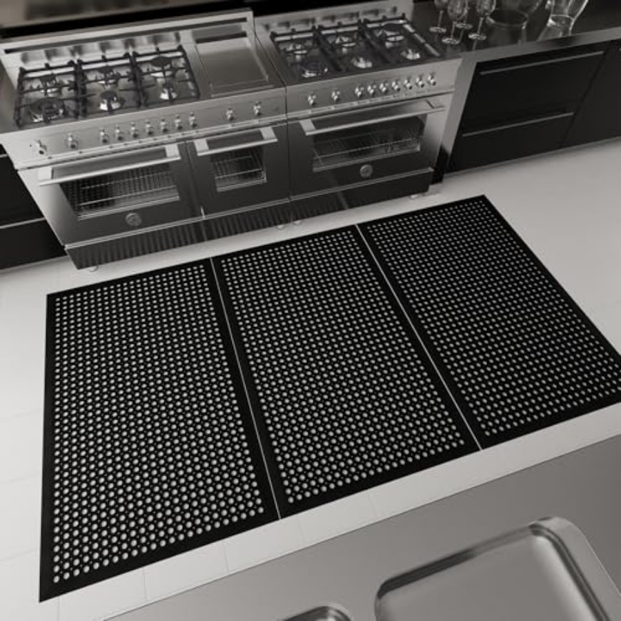 Heavy Duty Rubber Floor Non-Sl - Commercial Kitchen Floor avaliação e preço