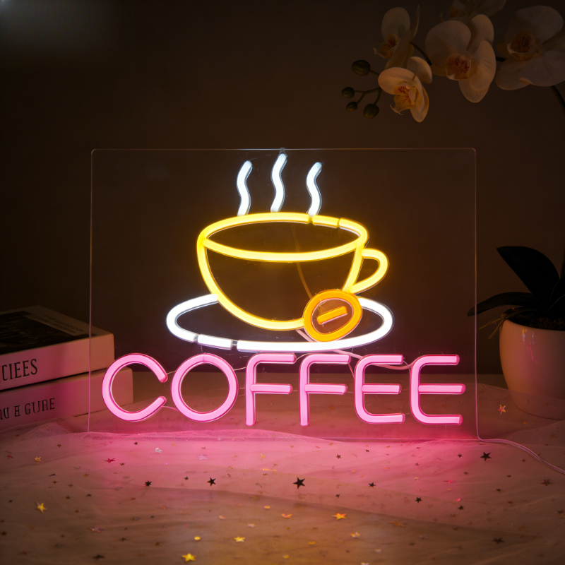 Coffee Cup Neon Light Sign for - Commercial Kitchen Store avaliação e preço