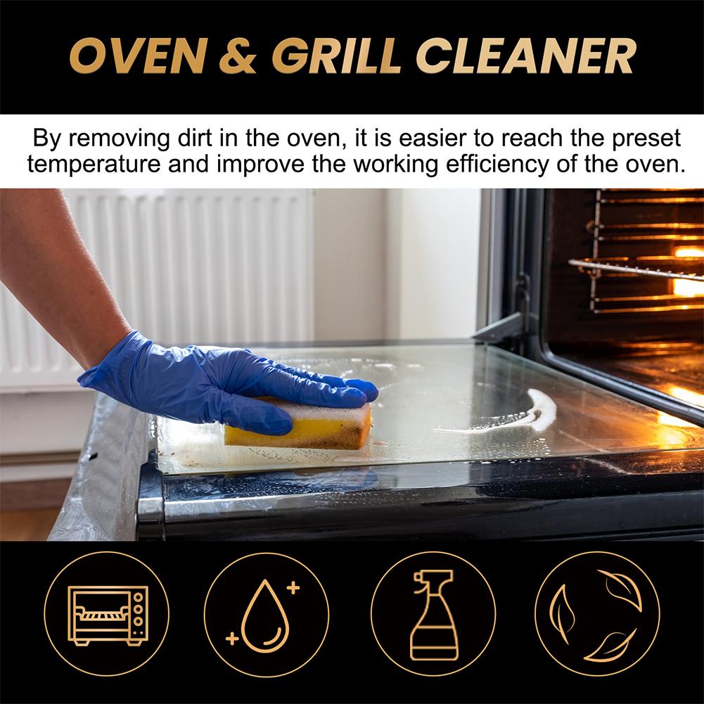 Oven Cleaning Foam Spray Heavy - Commercial Kitchen Grease Cleaner avaliação e preço
