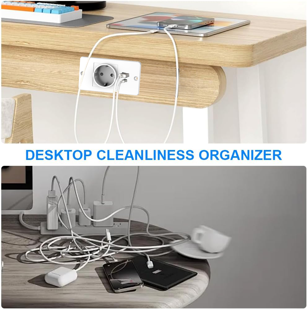 Embedded Power Strip with USB- - Commercial Kitchen In Residential Home avaliação e preço
