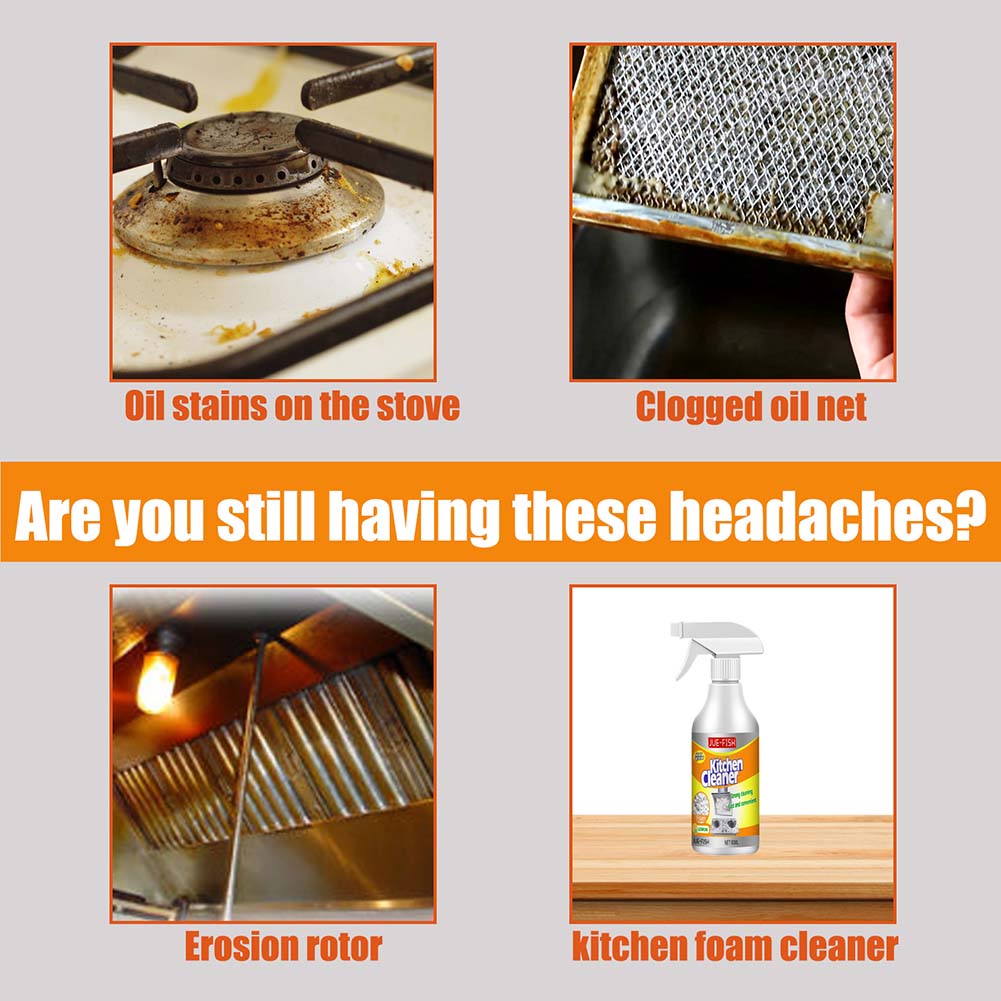 60ml Foam Cleaner Kitchen Grea - Commercial Kitchen Grease Cleaner avaliação e preço