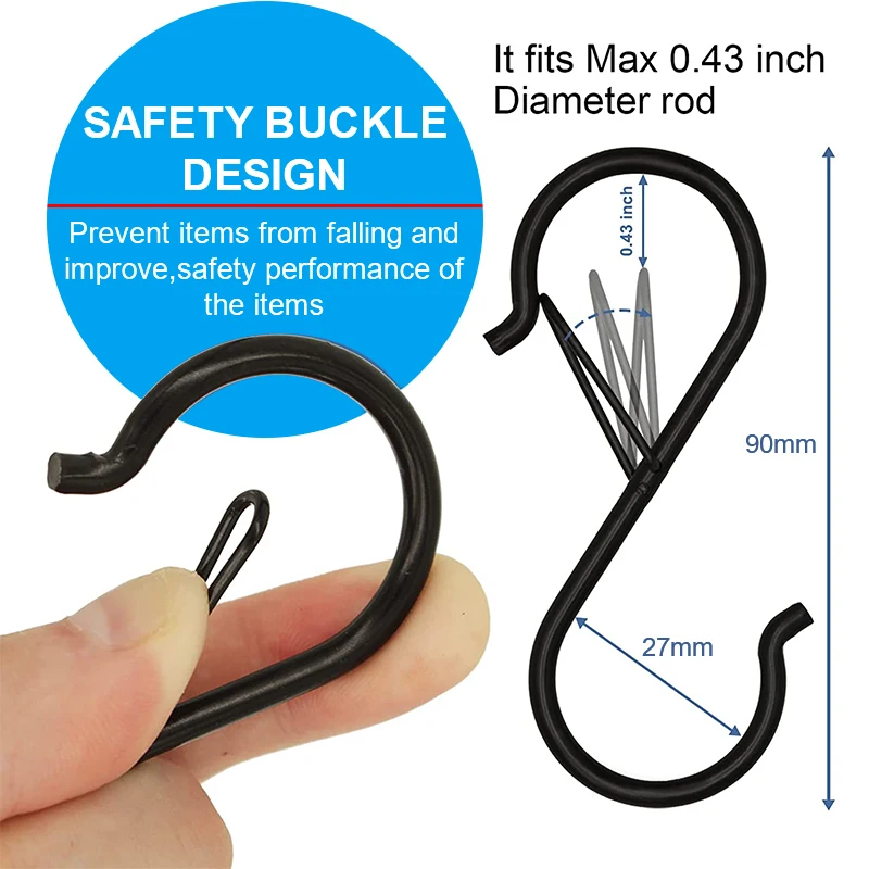 10 /100pcs Metal Hanging Hooks - Commercial Kitchen Shed avaliação e preço