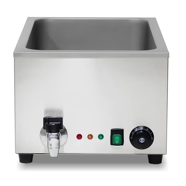 -2 Pots Table Top Commercial F - Bain Marie Food Warmer avaliação e preço