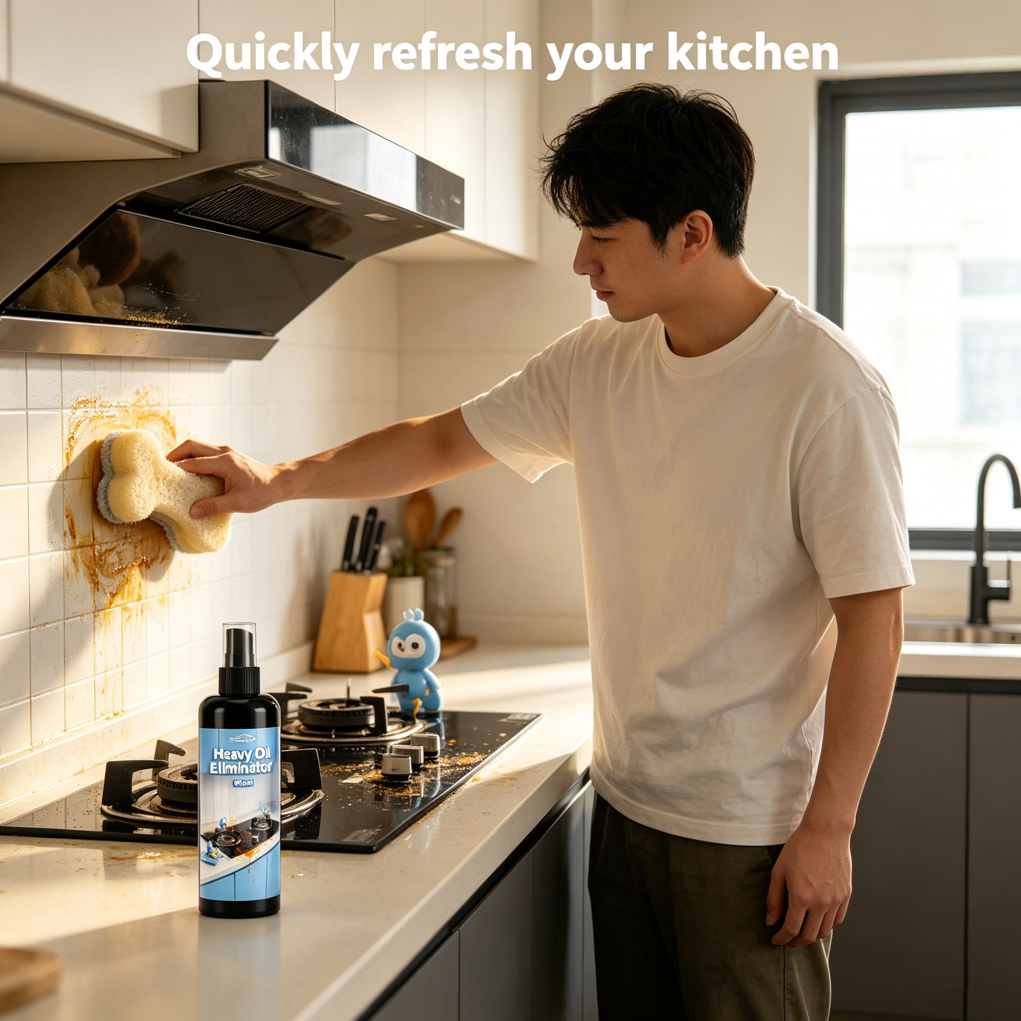100ML Kitchen Heavy Oil Elimin - Commercial Kitchen Grease Cleaner avaliação e preço