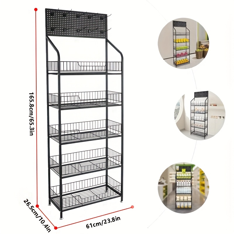 5-Tier Heavy-Duty Mobile Shelv - Commercial Kitchen Store avaliação e preço