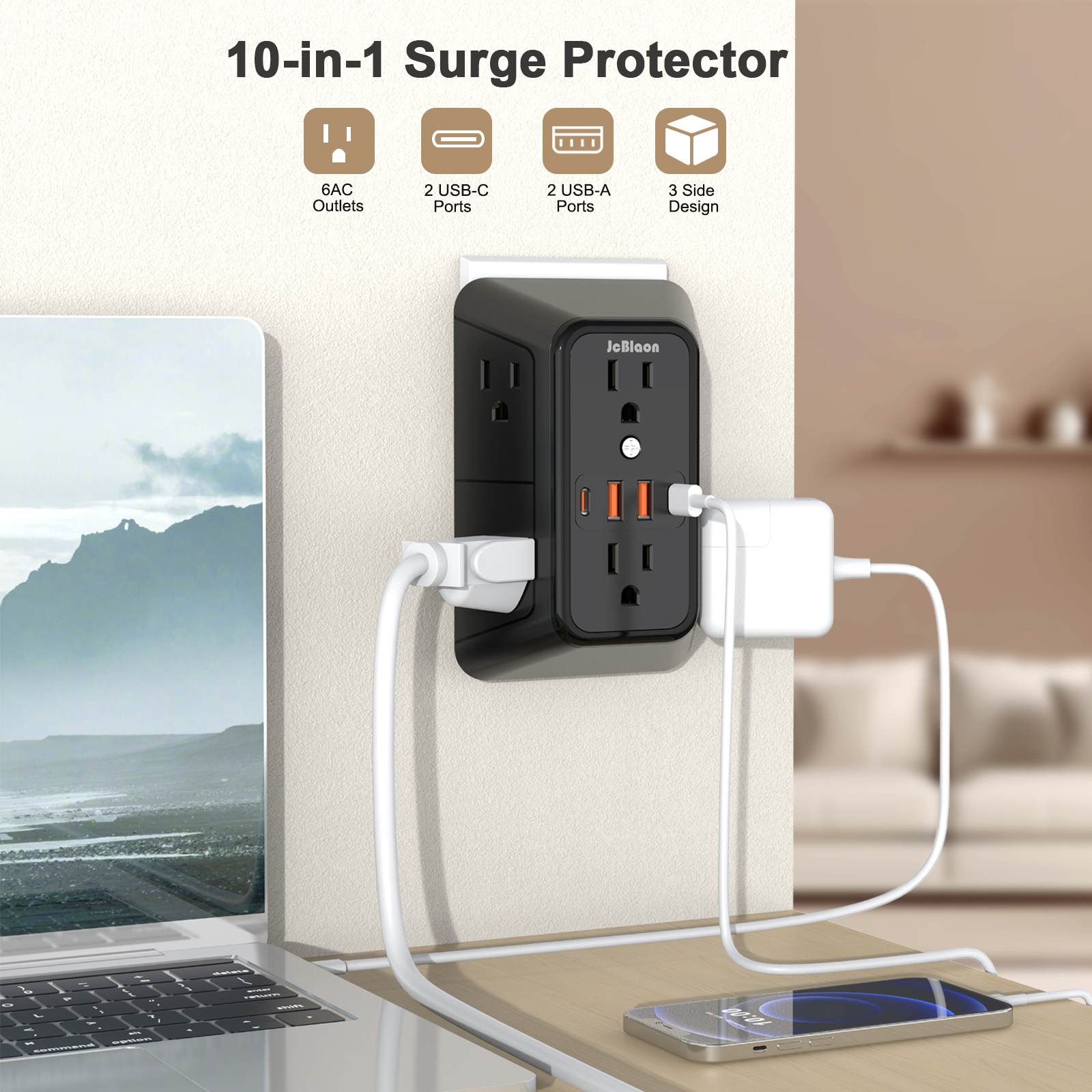 10-in-1 US Plug Power Strip,Su - Commercial Kitchen In Residential Home avaliação e preço