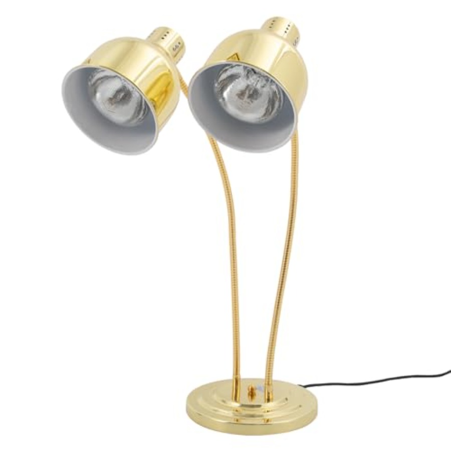 2-Head Food Warmer Lamp for Re - Commercial Kitchen Warmer avaliação e preço