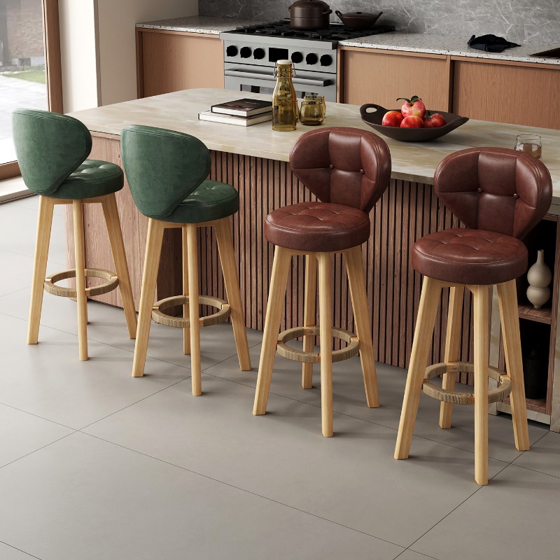 Wooden Legs Unique Bar Stools  - Commercial Kitchen Designer avaliação e preço