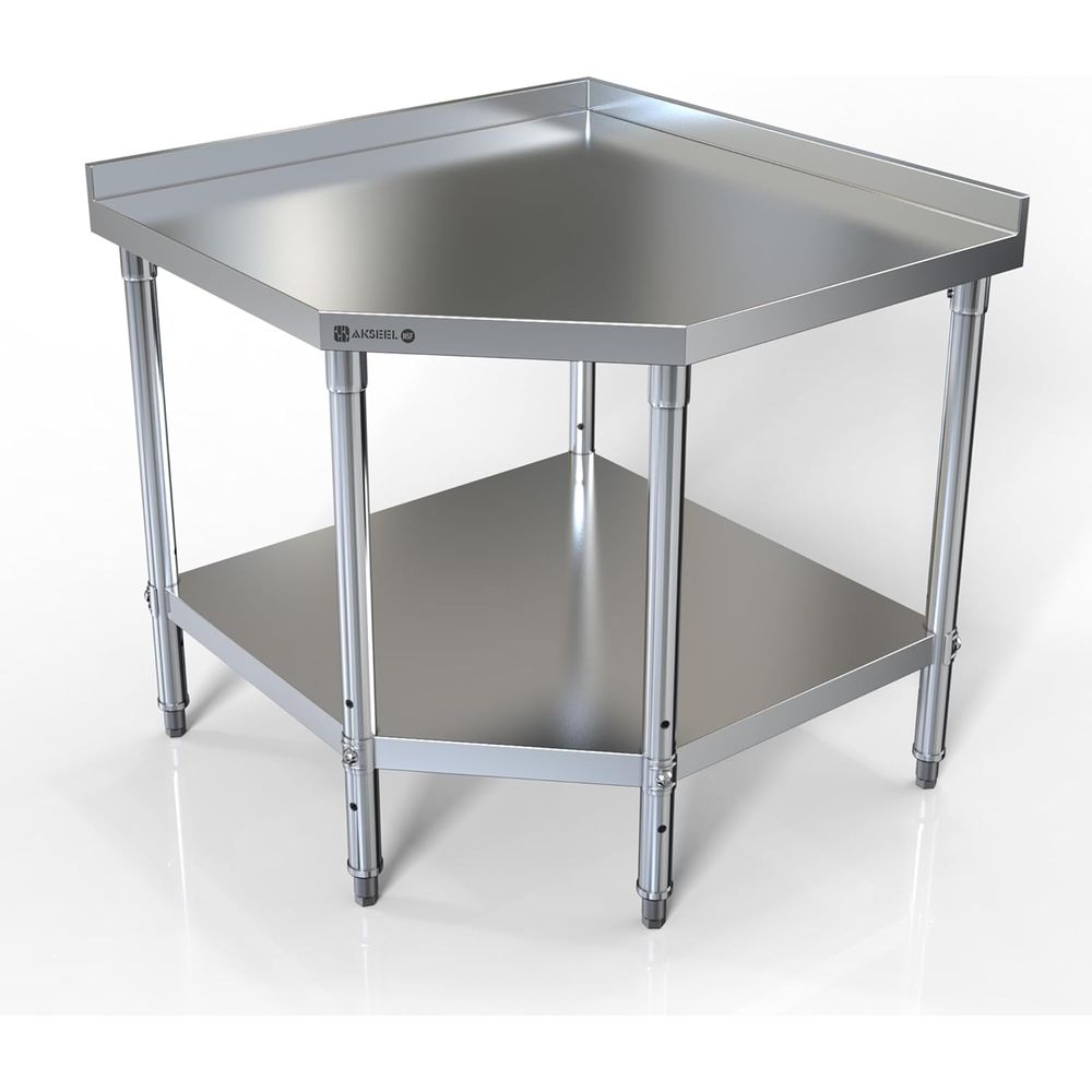 StainlSteel Work Table - ood P - Commercial Kitchen Backsplash avaliação e preço