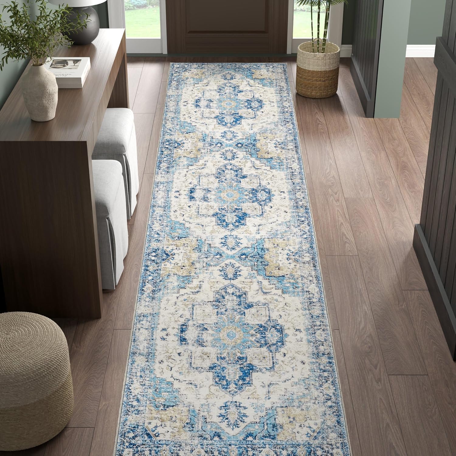 VIKAMA Bohemian Runner Rug Ant - Commercial Kitchen Floor avaliação e preço