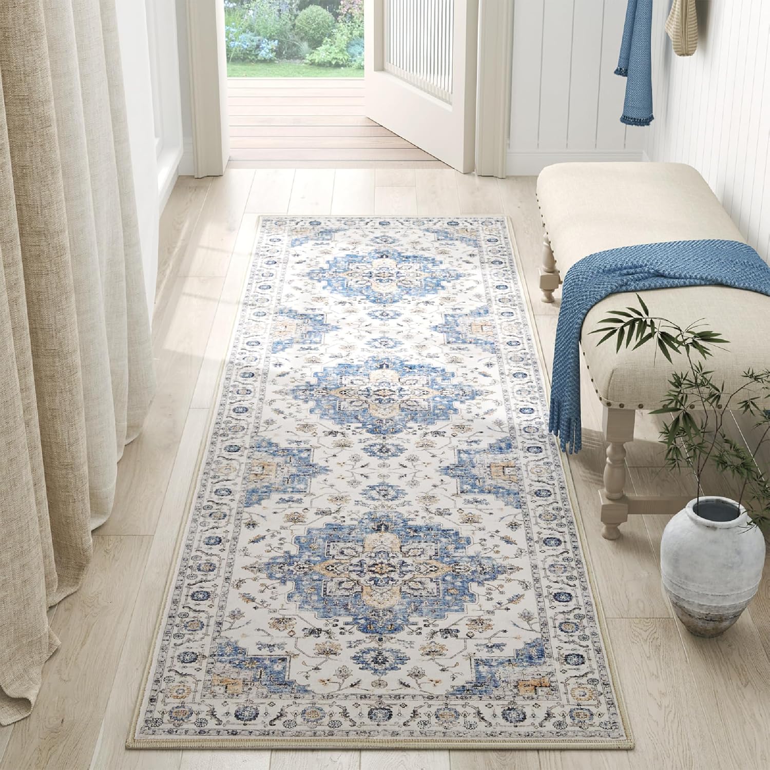 VIKAMA Bohemian Runner Rug Ant - Commercial Kitchen Floor avaliação e preço