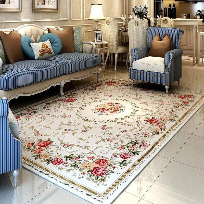 Luxury Pastoral Carpets for Li - Commercial Kitchen Floor avaliação e preço