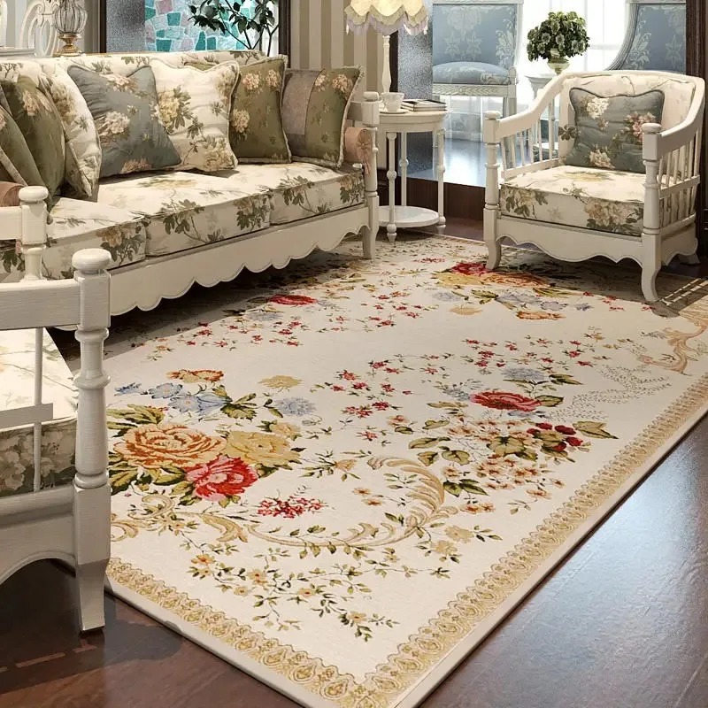 Luxury Pastoral Carpets for Li - Commercial Kitchen Floor avaliação e preço