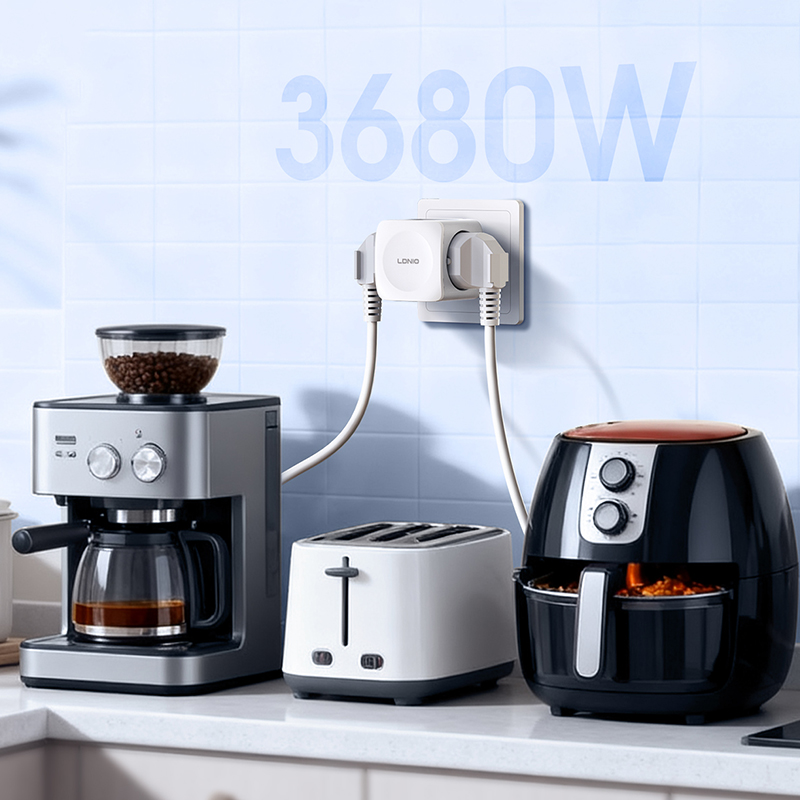 LDNIO 4 EU Outlet Power Cube,  - Commercial Kitchen In Residential Home avaliação e preço