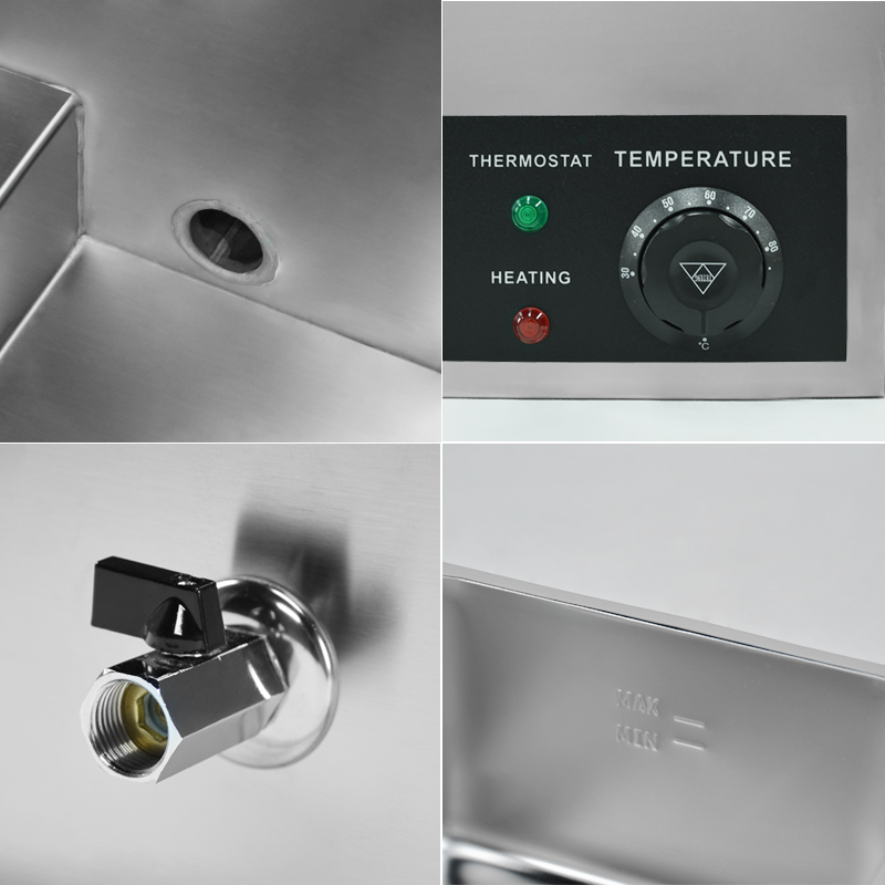Commercial Catering Equipment  - Bain Marie Food Warmer avaliação e preço