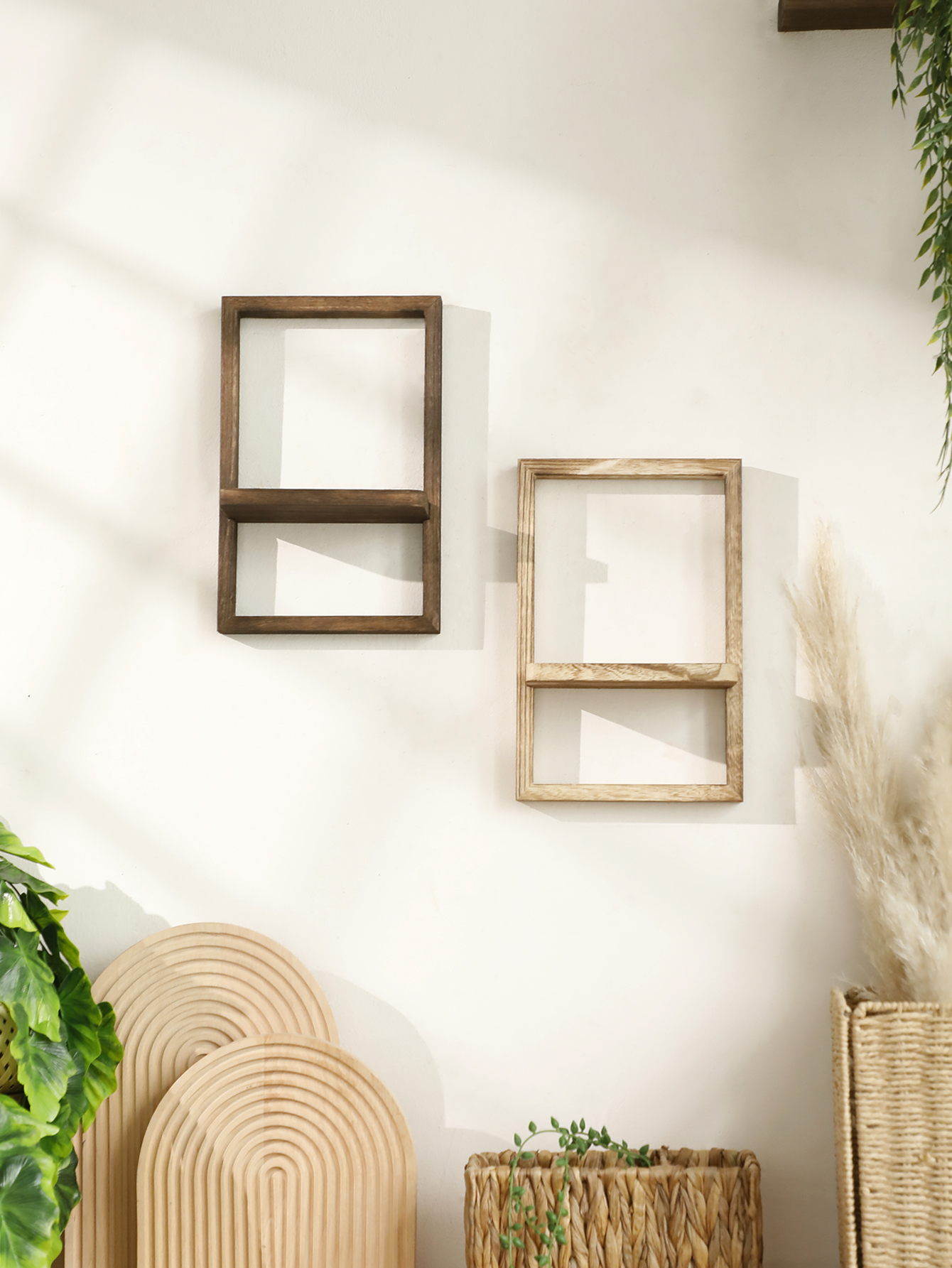 Wooden Display Shelf Floating  - Commercial Kitchen Shed avaliação e preço