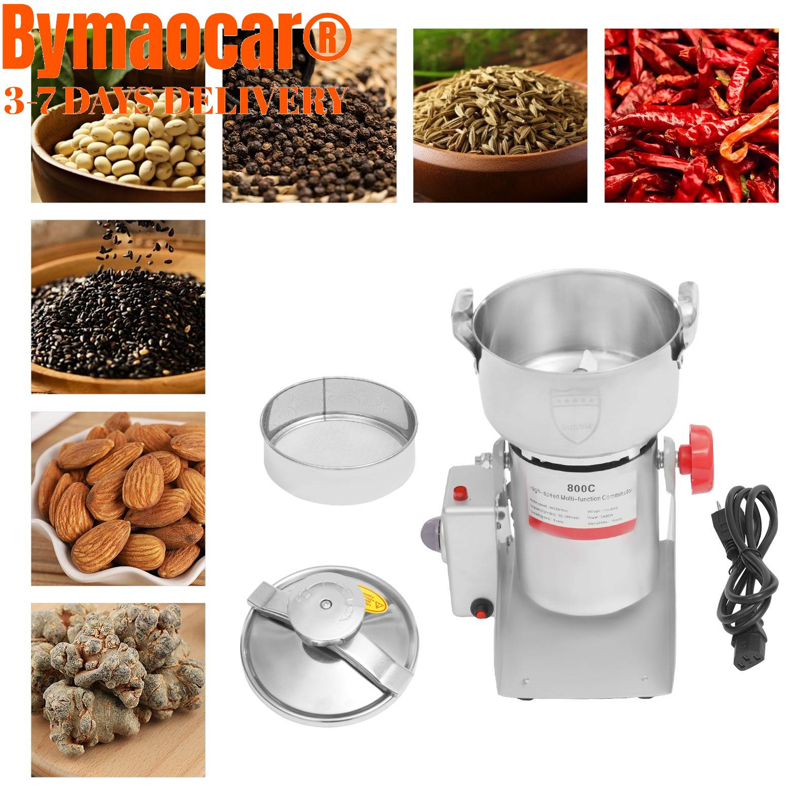 800g Electric Grain Grinder Mi - Commercial Kitchen Store avaliação e preço