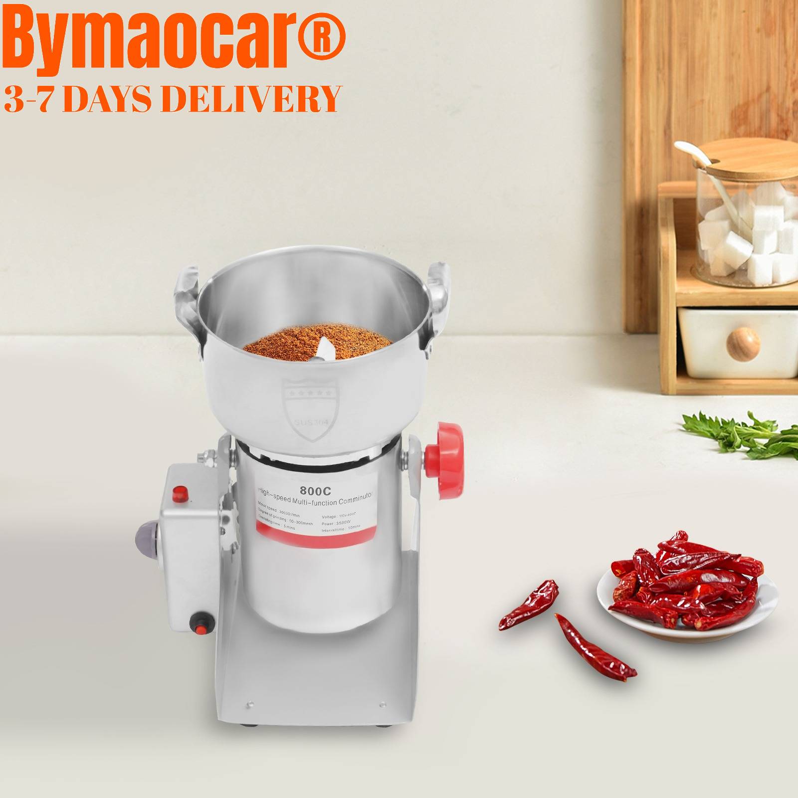 800g Electric Grain Grinder Mi - Commercial Kitchen Store avaliação e preço
