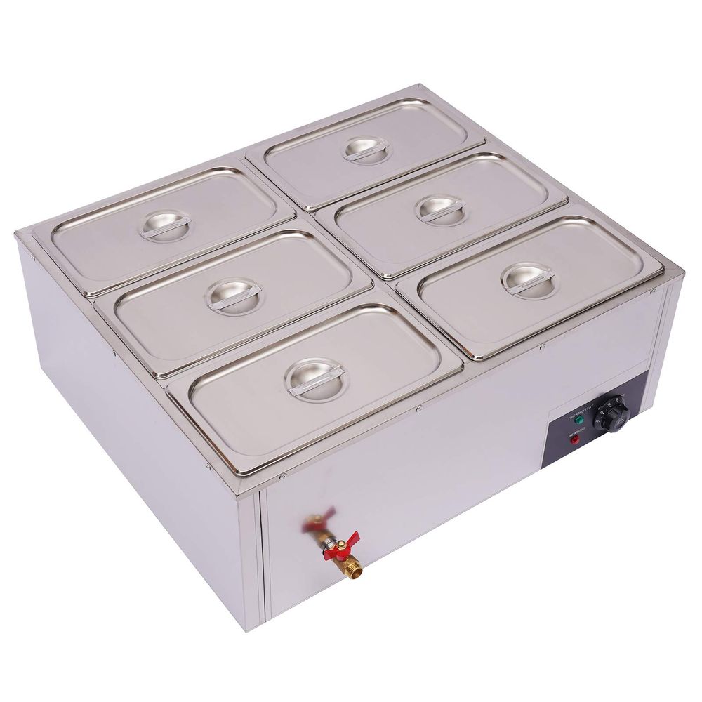 850W Commercial Electric Food  - Bain Marie Food Warmer avaliação e preço