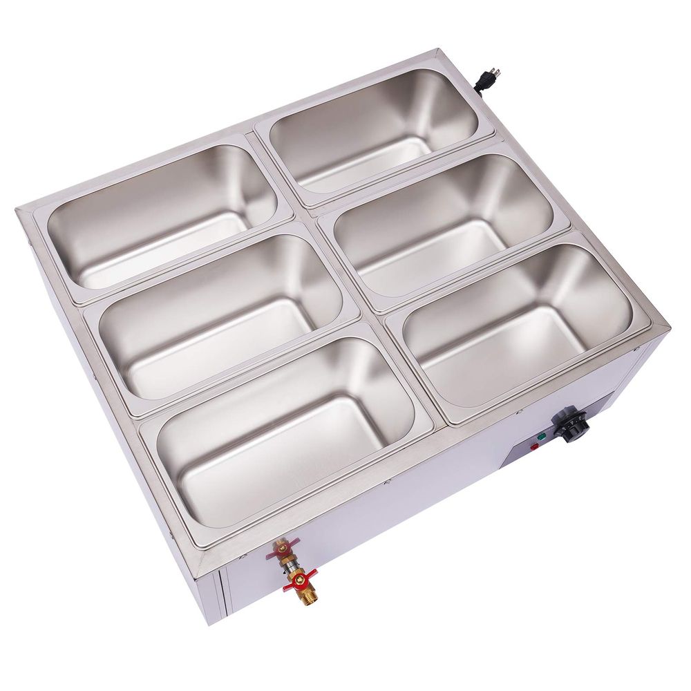 850W Commercial Electric Food  - Bain Marie Food Warmer avaliação e preço