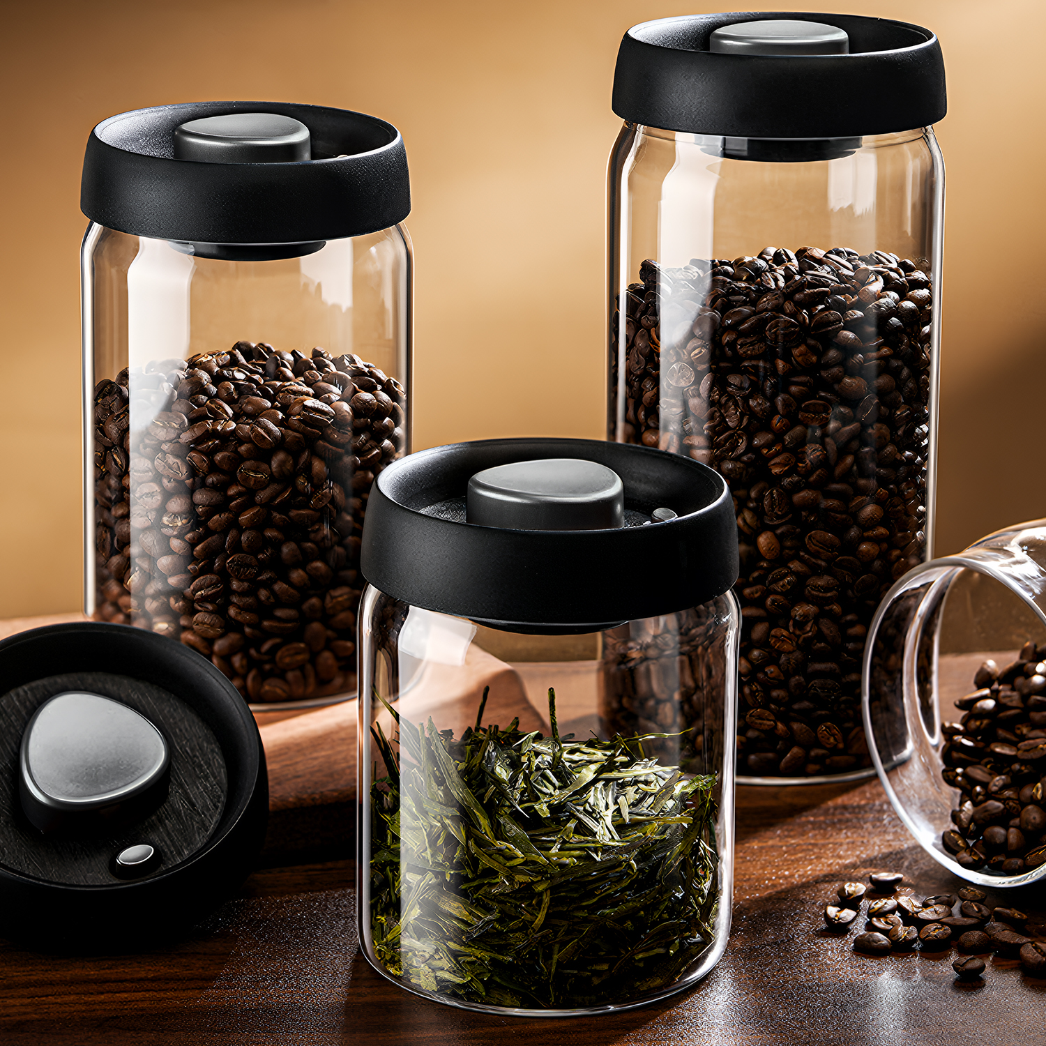 OANKR Vacuum Coffee Canister 5 - Vacuum Sealer avaliação e preço