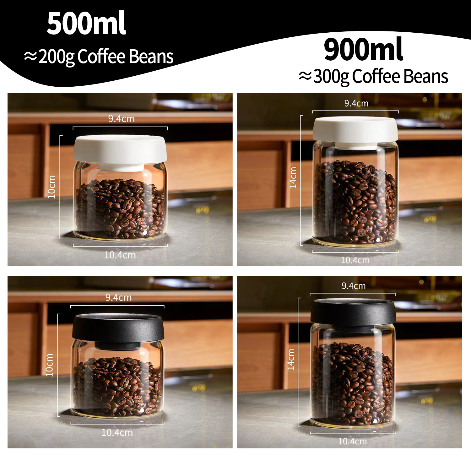 OANKR Vacuum Coffee Canister 5 - Vacuum Sealer avaliação e preço