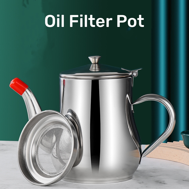 Filter Oil Pot Stainless Steel - Commercial Kitchen Oil Filter avaliação e preço