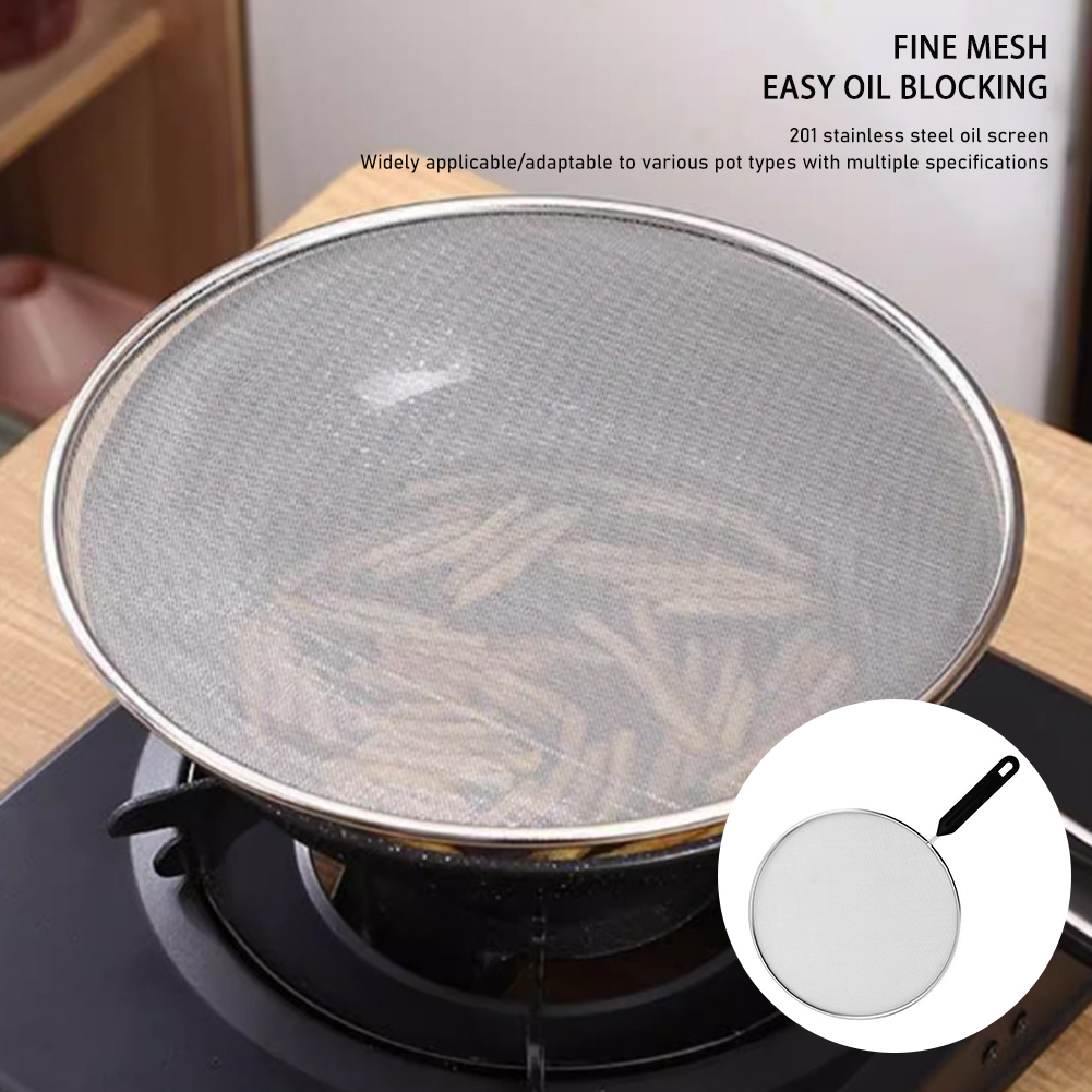 19-33cm Stainless Steel Oil Sp - Commercial Kitchen Oil Filter avaliação e preço