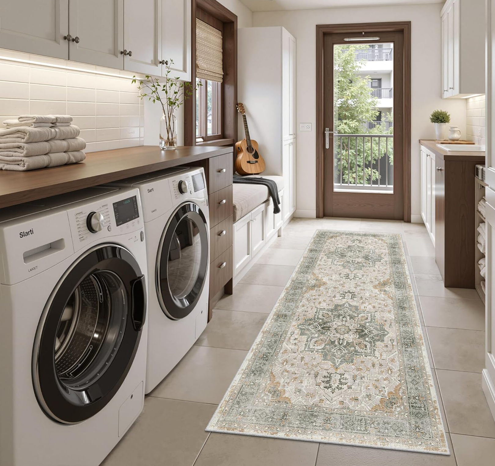 Multi-scene Long Runner Rug No - Commercial Kitchen Floor avaliação e preço