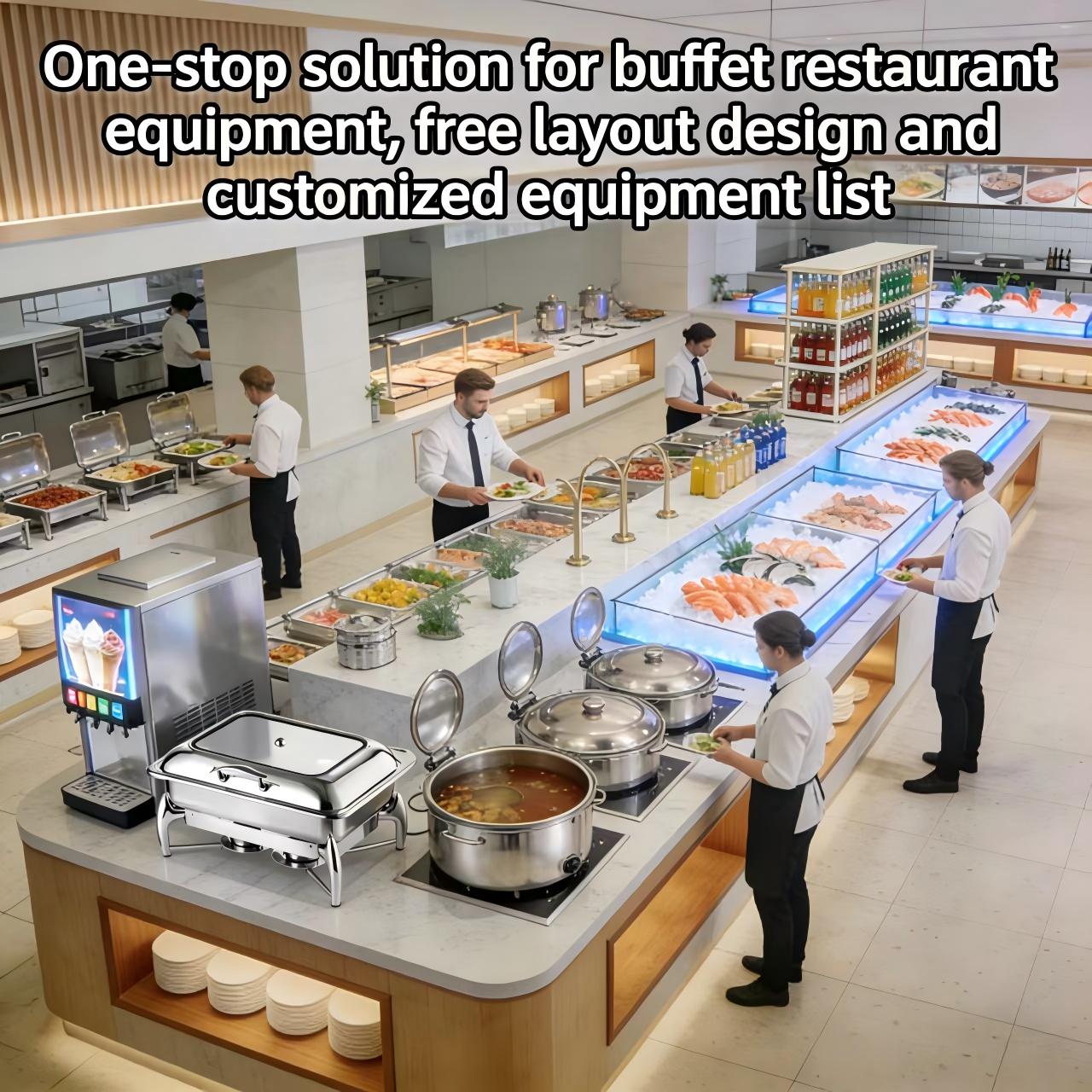 KFC Commercial Fast Food Equip - Commercial Kitchen Layouts avaliação e preço