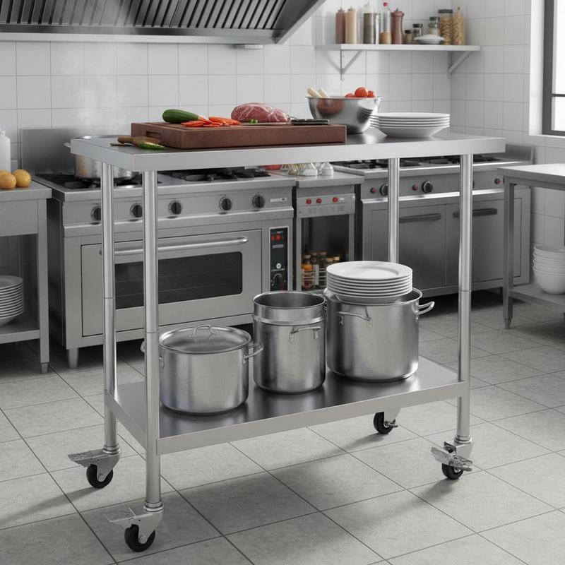 Metal Prep Station 24 x 24 x 3 - Commercial Kitchen Designer avaliação e preço