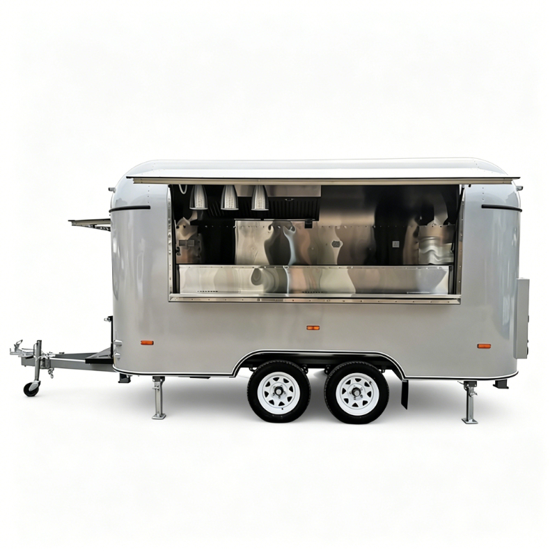 Stainless Steel Food Trailer M - Commercial Kitchen Layouts avaliação e preço