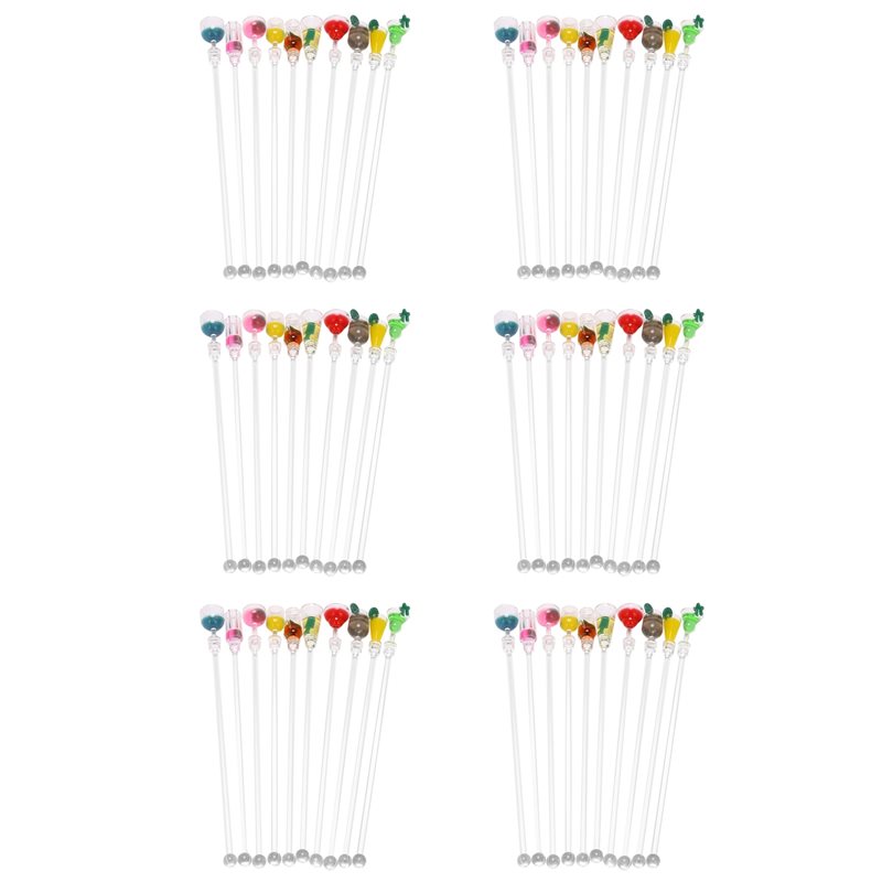 2025 Trend 60Pcs Cocktail Stir - Bar Blender Mixing avaliação e preço