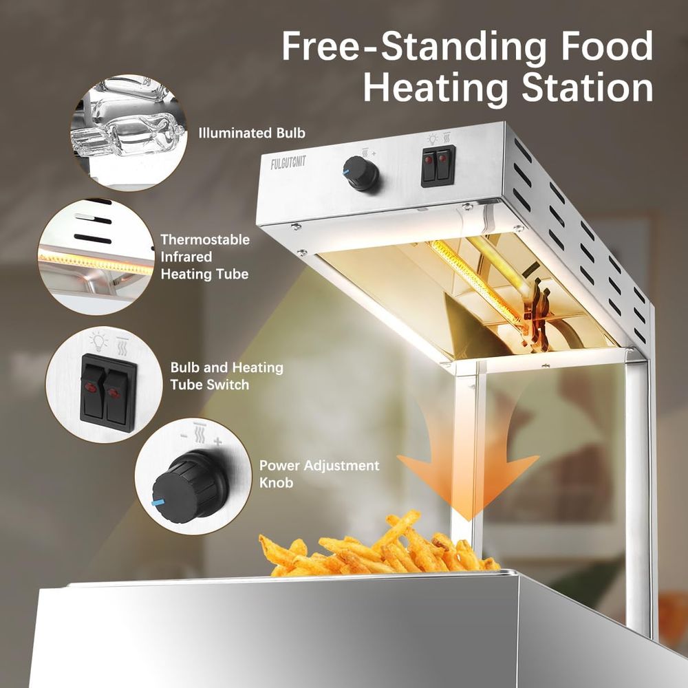 French Fry Warmer, Commercial  - Commercial Kitchen Warmer avaliação e preço