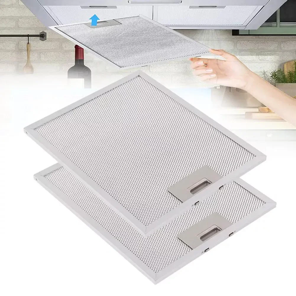 2PCS Cooker Hood Filters Metal - Commercial Kitchen Oil Filter avaliação e preço