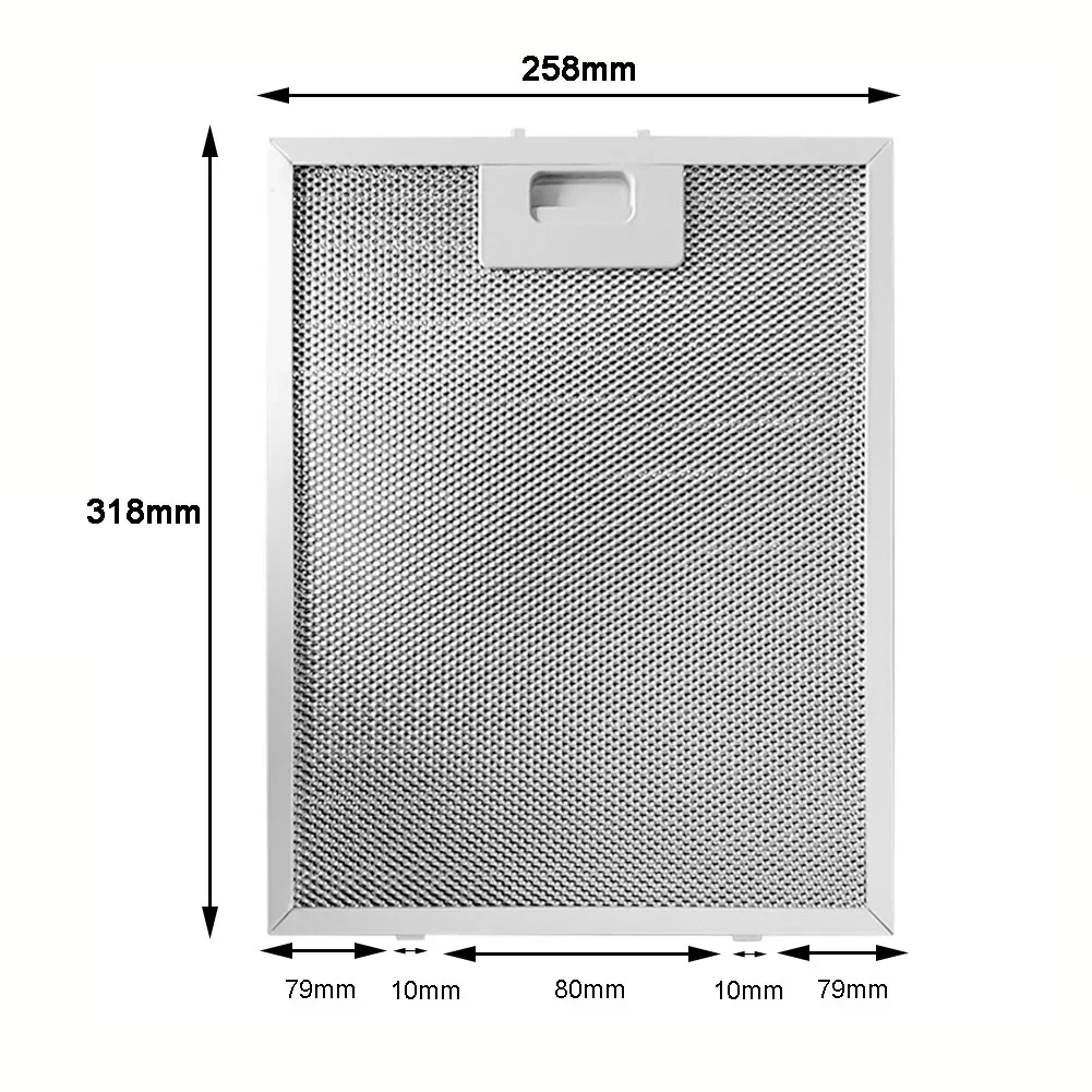 2PCS Cooker Hood Filters Metal - Commercial Kitchen Oil Filter avaliação e preço