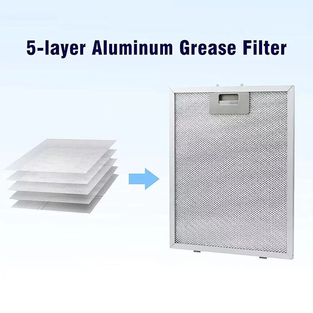 2PCS Cooker Hood Filters Metal - Commercial Kitchen Oil Filter avaliação e preço