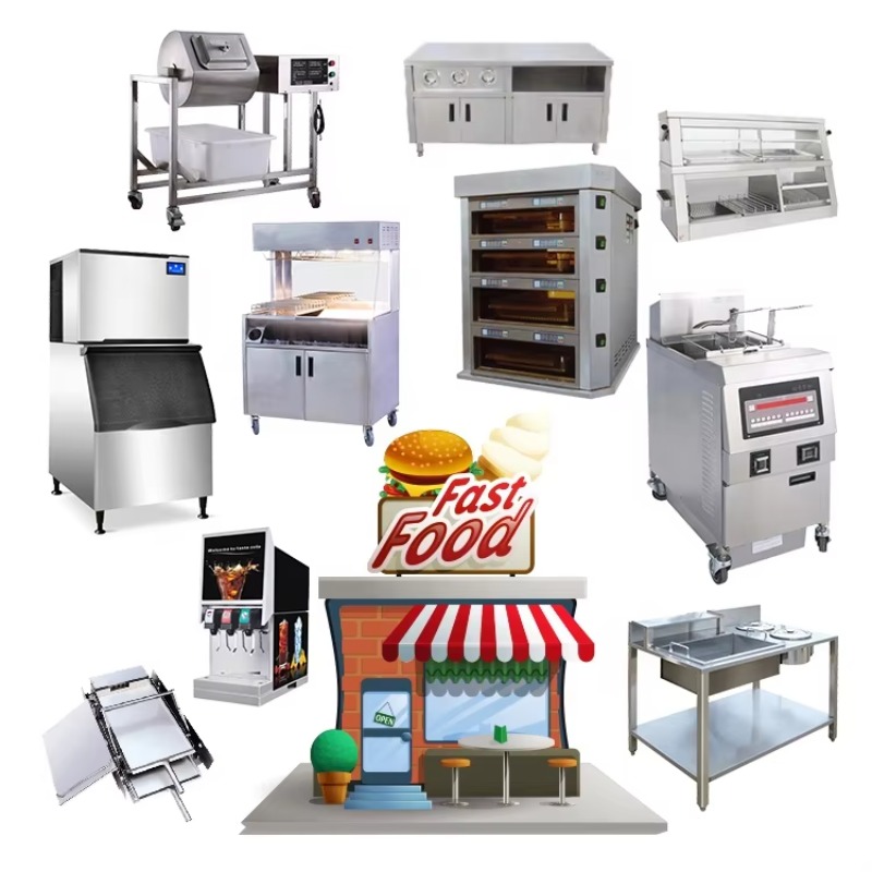 Fast Food Restaurant Equipment - Commercial Kitchen Layouts avaliação e preço