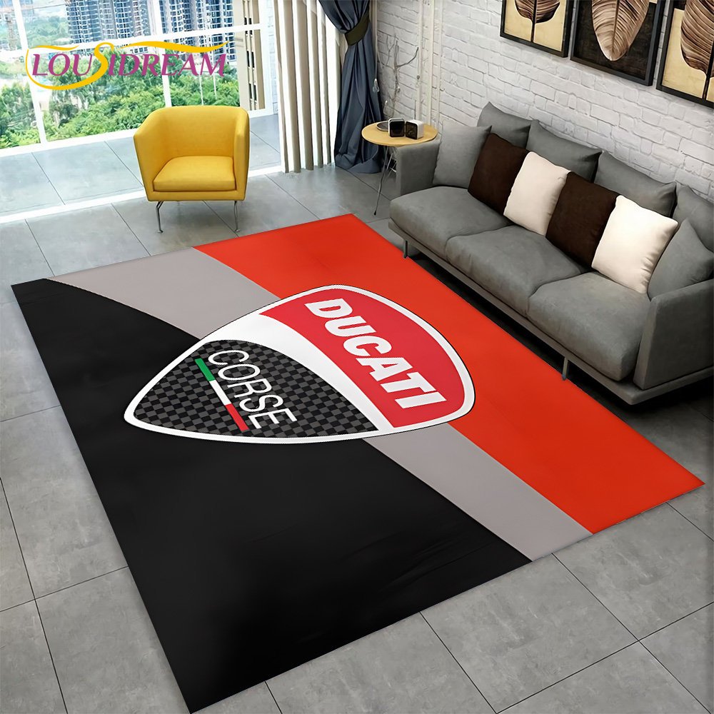 3D D-Ducati Pattern Area Rug L - Commercial Kitchen Floor avaliação e preço