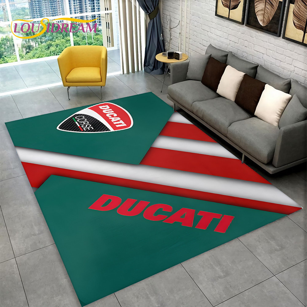 3D D-Ducati Pattern Area Rug L - Commercial Kitchen Floor avaliação e preço