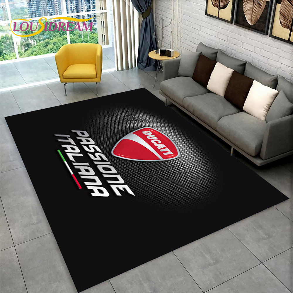 3D D-Ducati Pattern Area Rug L - Commercial Kitchen Floor avaliação e preço