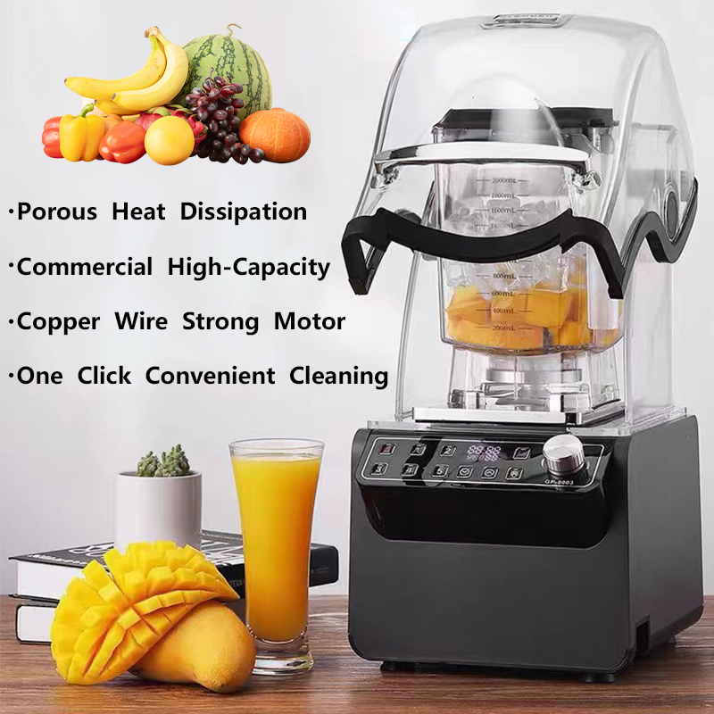 1800W Heavy Duty Commercial Gr - Bar Blender Mixing avaliação e preço